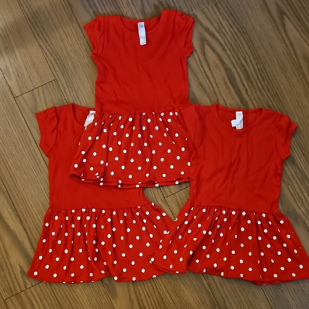 Rabbit Skins Vibrant Red Toddler Shirt
